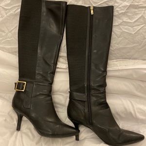 Calvin Klein knee boots. Worn twice.